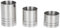 Kuuleyn Jigger per barman, Jigger in acciaio inossidabile, Jigger per cocktail Bar Misurino per bevande Set di tazze da oncia Strumento per barista (25 ml + 35 ml + 50 ml)