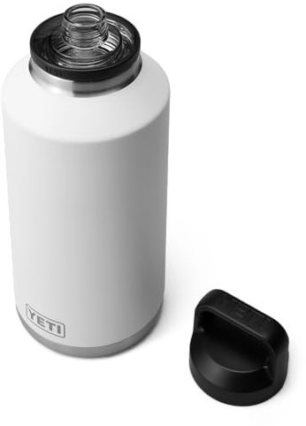 YETI Rambler Flasche Mit Chug-verschluss, White, 64 oz (1.8 L)