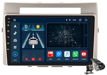 M6 pro plus 1,Android 14.0 Autoradio 2 Din Stereo con 4G 5G WiFi DSP SWC Carplay per Verso AR10 Corolla 2004-2009 GPS Navi 9 Pollici Tablet Lettore MP5 Multimediale FM BT Receiver