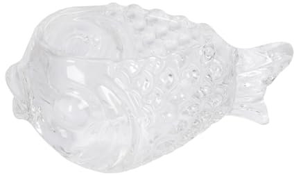 Ciieeo Fish Shape Dessert Bowl Glass Fish Cup Cocktail Glass Wine Juices Cup Lovely Cocktail