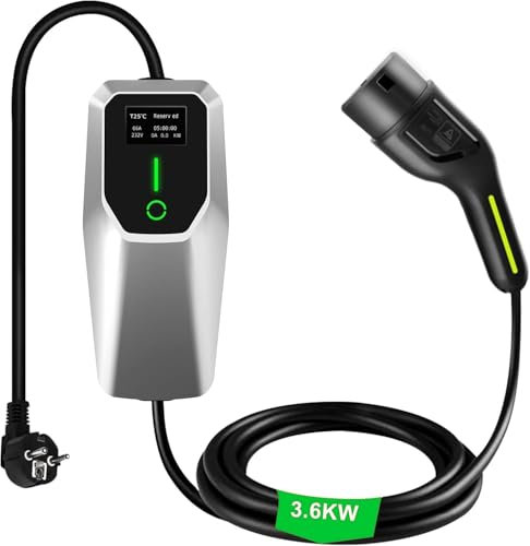 ZIXmotor Chargeur domestique compatible pour voiture hybride rechargeable MG eHS 1.5T avec prise standard UE