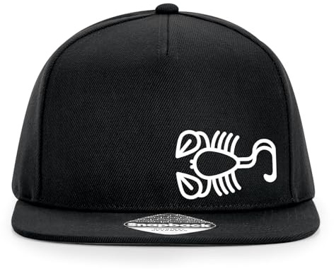 Huuraa Cappy Mütze Skorpion Sternzeichen Symbol Geschenk | Baseballkappe Basecap Kappe Geschenkidee Unisex Baseball Cap