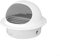 Grille d'aération murale ronde en acier inoxydable - Hotte aspirante avec clapet anti-retour pour salle de bain et cuisine - 50-200 mm (200)