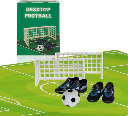 Diabolical DP1348 Desktop Football Game - Football Gifts for Men, Secret Santa Gifts for Work Colleagues Under 10 Pounds, Funny Desk Accessories, 10 Year Old Gifts for Boys, Football Gifts for Girls