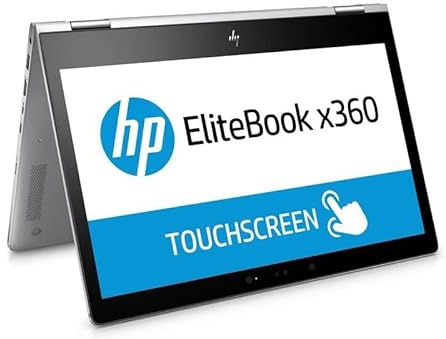 HP Elitebook X360 1030 G2 écran Tactile 2 in 1 Ordinateur Portable, 13.3(1920x1080), Intel Core i7-7600U, 16 Go de RAM, 256 Go de SSD, US QWERTY Clavier, Win11 Pro (Reconditionné)