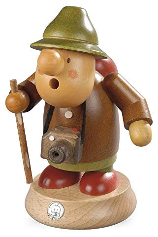 Müller GmbH Räuchermann, Müllerchen Tourist Höhe 16 cm