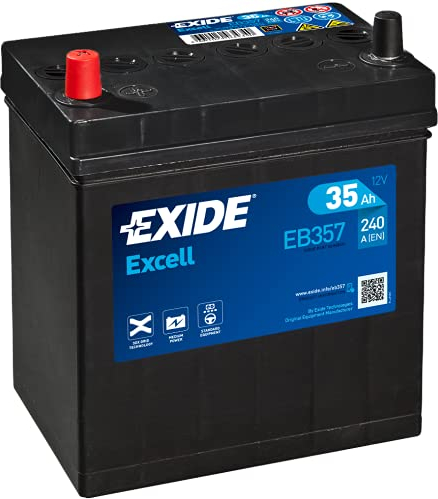 EXIDE Excelle Batterie. Typ: EB 357 Originalnummer: EB357.
