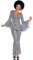 amscan 844239-55 Adults Dancing Queen Fancy Dress 1970s Disco Fever Costume (UK Dress 14-16)