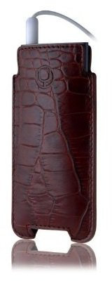 Beyza VSL18 Luxus Schutzhülle für iPod für iPod Nano 4 G Croco Tan