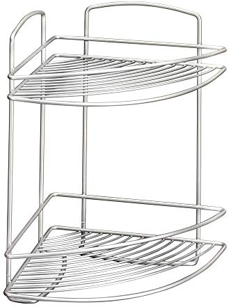 METALTEX Onda 2-Tier Corner Bathroom Shelf