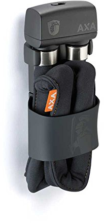 AXA Faltschloss 600 Länge 95cm Stärke 6mm schwarz 59800295SB ca. 770g Fahrrad