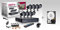 KIT VIDEOSORVEGLIANZA h264 CCTV 8 CANALI TELECAMERA INFRAROSSI DVR 8 CANALI - 8 ALIMENTATORI - 8 PROLUNGHE - HARD DISK 500 GB