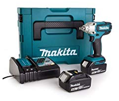 Boulonneuse à chocs 18V 1/2 190 Nm (2x5,0 Ah) en MAKPAC- MAKITA DTW190RTJ