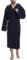 Ladeheid Herren Frottee Bademantel aus 100% Baumwolle LA40-101(Dunkelblau (D12), M)