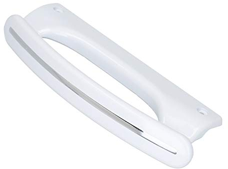 Poignée de porte blanche pour réfrigérateur congélateur Whirlpool Bauknecht 481246268876 Indesit Ariston C00312114