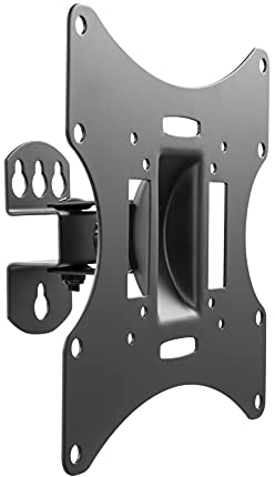 TV Wall Bracket for 23 to 42 inch TVs, Swivels Tilts TV Wall Mount for Flat & Curved TV，VESA 75x75mm to 200x200mm up to 30kg