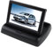 SLS SHOP Monitor A Scomparsa Da 4.3 Pollici LCD Retrovisore Auto, 2 Canali Di Ingresso Av