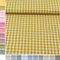 MAGAM-Stoffe Mona Vichy-Karo groß Baumwollstoff Oeko-Tex Meterware 50cm (02. Ocker)