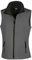 Ergebnis R232M Softshell, bedruckbar, Bodywarmer, Unisex, R232M, Carbon / Schwarz, XL