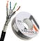 kenable Direct Burial External CAT7 Outdoor COPPER Ethernet Network Cable Reel Gel [50 metres], Black