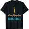 Basketball Vintage Basketballkorb Geschenk Trikot Slam Dunk T-Shirt
