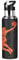 Vnurnrn Impression De Basket-Ball Aquarelle Noire Bouteille d'eau Isotherme avec Paille en Acier Inoxydable Gourde 600ML, Sans Bpa Gourdes Eau pour Enfant Sport Randonnée École Bureau