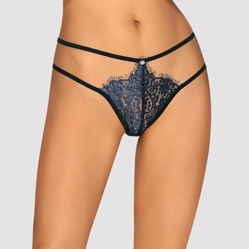 Obsessive Spitzen String mit Schmuckanhänger