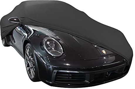 Star Cover Indoor Autoabdeckung kompatibel mit Porsche 911 (992) SUPER Soft Stretch