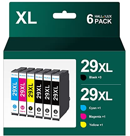 29XL Druckerpatronen XP-352 XP-342 Patronen für Epson 29XL 29 XL Tintenpatronen Multipack für Epson xp-342 XP-352 XP-245 XP-257 XP-247 XP-332 XP-442 XP-452 XP-445 XP-235 XP-435 XP-345 Drucker 6er-Pack