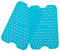 DAZZLEEX Fryer Silicone Mat,2Pcs Air Fryer Mat For Ninja-Foodi Dual Air Fryer Reusable Accessories Blue