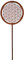 Blume des Lebens Stecker Edelrost Dekoration H=48 cm