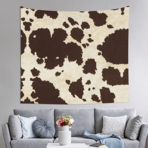 Kuhfell-Druck-Wand-Dekoration-Wandteppich, 152,4 x 130 cm (horizontal), für Innen- und Außenwanddekoration