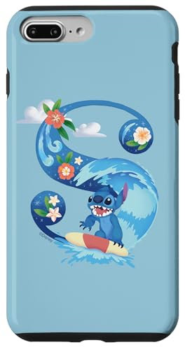 iPhone 7 Plus/8 Plus Disney Alphabet Monogram Lilo & Stitch Letter S for Stitch Case