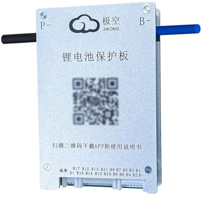 CAYUND JK Battery Equalizer JK SAMRT BMS 4S 5S 6S 7S 8S 12V 24V Akku mit 1A Active Balance Heat Funktion Lifepo4 Li-Ion Lto Akku B1A8S20P Smart BMS Batterie Schutzpanel (Color : B1A8S20P)