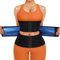 KUMAYES Damen Waist Trainer Bauchweggürtel Korsett Bauchweg Body Shaper Sauna Schwitzgürtel zum Abnehmen Taillenformer Fitness Gürtel (Schwarz, M)