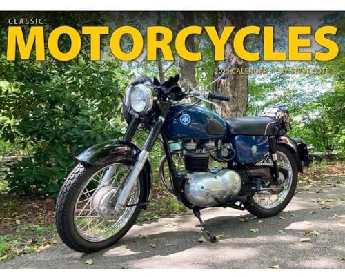 Tide-Mark, Classic Motorcycles Wandkalender 2025