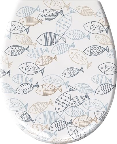 Kleine Wolke WC-Sitz Sardinas Multicolor 37x 45 cm