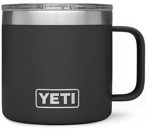 YETI Rambler 14oz (414ml) 2.0 Mug Black