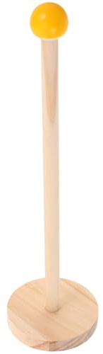 Holz Haaraccessoires Ständer mit Mehreren Ebenen 28x8x8cm | Minimalistischer Organizer, Vertikales Design, für Gummibänder und Armreifen, Tischplatte oder Kinderzimmer