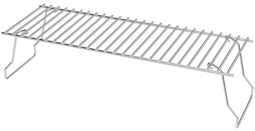 TAILGRILLER Universal Grill Warmhalterost für Grillplatte, Holzpellet Smoker und Gasgrill, Gestell für Weber für Traeger für Blackstone für Char-Broil und andere Marken Grills