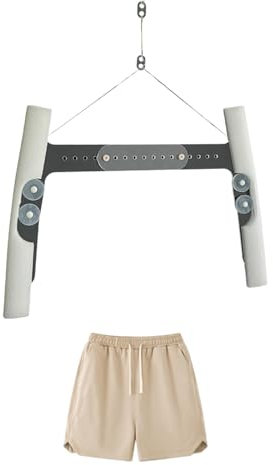 Labasuan Verstellbarer Kleiderbügel Aus Acryl Für Die Kleiderfotografie, Multifunktionaler Kleiderbügel Für Die Wandmontage, Für Hosen, Röcke Und Oberteile