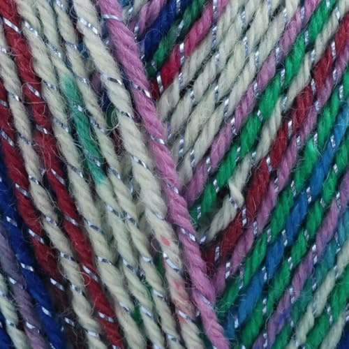 Stylecraft Head Over Heels Festive 4 Ply 100g Sock Yarn (Nativity 5550)