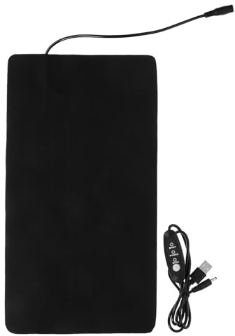Homoyoyo USB Heizmatte für Pflanzen Wasserdichtes Einstellbares Temperatur heizpad aus Pu Leder USB betriebenes Wärmepad für Outdoor sämlingskeimung und Gleichmäßige Wärmeverteilung
