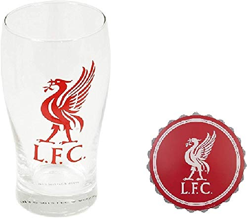 Liverpool Pint Glass & Bottle Opener