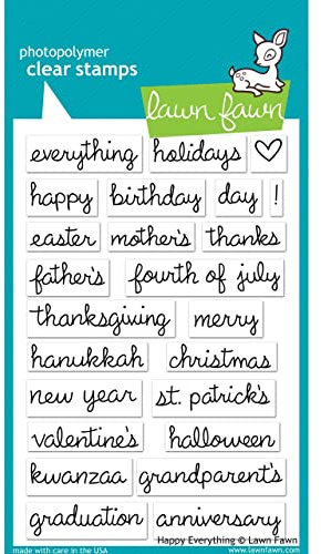 Lawn Fawn Happy Everything Stamps