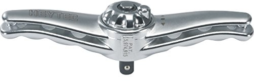 Heytec 50825018083 T-Griff mit Ratschenfunktion 1/4 Zoll