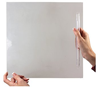 JR Products 11195 Flat Screen Door Slider Clear, 12 Inch