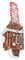 Boland 74582 - Bloody Horror Chainsaw, Jewellery, Approx. 53 cm