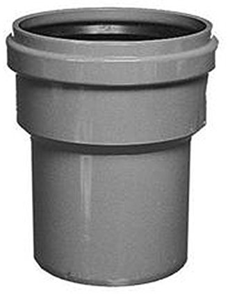 IDROSAN Raccord de passage PVC-PP 100/110 mm Union Métrique conique Gris