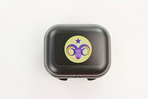 TUPPERWARE To Go Mini-Twin Schwarz Sternzeichen Widder Brotdose